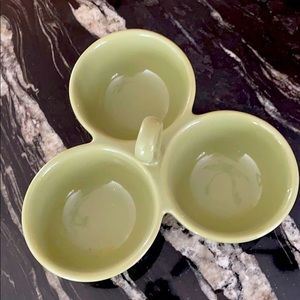 Longaberger 3 piece serving bowl